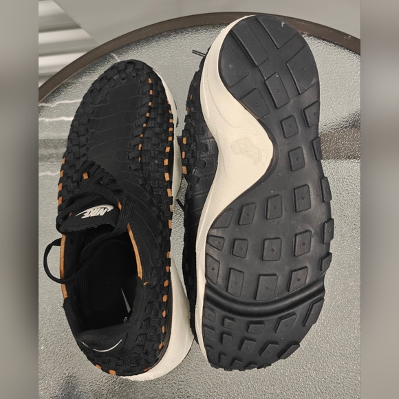 Size 7.5 - Nike Air Footscape Woven Black Croc W - Picture 7 of 9